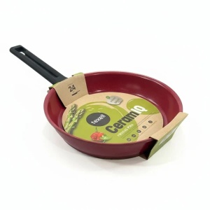 Tiganj duboki CeramIQ Texell TPCQ-D24/24cm/bordo