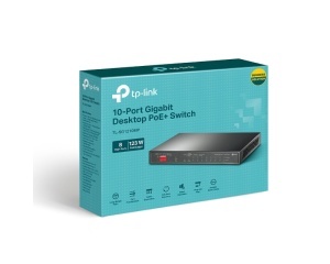 TP-LINK TL-SG1210MP POE+switch 8-port GIGABIT - Img 2