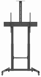 TVS-100T-03 Gembird Mobilni sto sa tockicima, tilt, 60-100, crne boje - Img 3