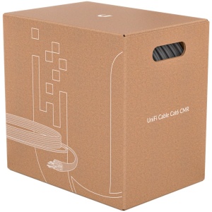 U-Cable-C6-CMR is a Category 6 UTP cable that supports speeds up to 1Gbps with its 23 AWG solid copper, twisted pair conductor, 305m U-CABLE-C6-CMR - Img 2
