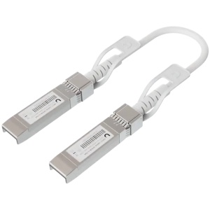 Ubiquiti UACC-Uplink-SFP28-0.3M Direct attach cable with auto link optimization for seamless 1G SFP, 10G SFP+, and 25G SFP28 interconnects between UniFi devices 0.3m UACC-UPLINK-SFP28-0.3M