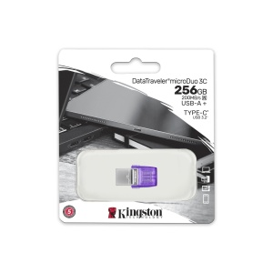 UFD 256GB KINGSTON MicroDuo Type-C DTDUO3CG3/256GB * - Img 2