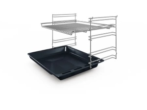 Ugradna rerna BOSCH HBF114BS1/Serija 2/mehanicka/66L/3D vruc vazduh/inox