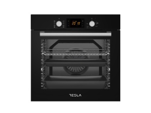 Ugradna rerna TESLA BO900SB ventilatorska/80L/mehanicka/crna - Img 6