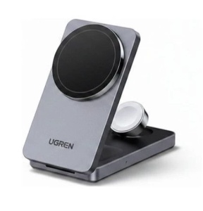 UGREEN W707 3-in-1 15W Magnetic Wireless Desktop Charger