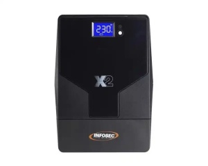 UPS Infosec X2 LCD TOUCH 1600 IEC 1600VA/900W - Img 2