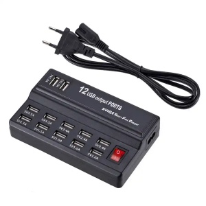 USB punjač 12 portova KT-USBp-120 Kettz 220V - Img 1