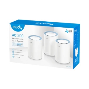 Whole Home Wi-Fi Mesh System Cudy M1200 AC1200 Dual Band (3-Pack) - Img 2