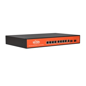 Wi-Tek WI-PMS310GF-UPS+ 8GE+2SFP Ports 24V-48V Mixed L2 Managed UPS No-Break PoE Switch with 8-Port PoE - Img 3