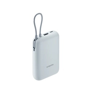 Xiaomi Power Bank 10000mAh (Integrated Cable) Ice Blue GL *