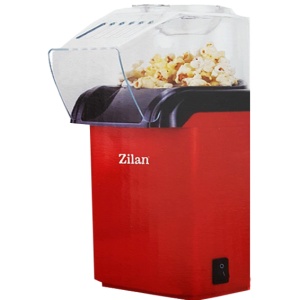 Zilan Aparat za kokice, 1200 W, crveni - ZLN8046