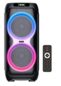 Zvučnik Volkano Ultra Dual 12" VK-3904-D12 100W Bluetooth,fm, crni - Img 2