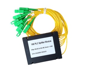 ABS PLC Splitter ExeLink 1 x 8 Optic Splitters SC/APC