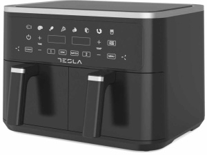 Air Fryer TESLA AF900BSD 2400W/4.5L+4.5L/digital panel/crna-inox - Img 8