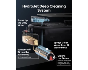 ANKER Eufy Omni E25 HydroJet Robot Usisivač sa bazom crni - Img 2