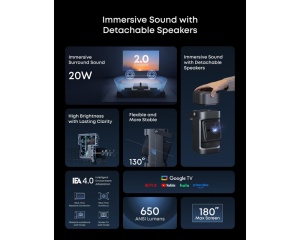 ANKER Nebula P1 Full HD TV projektor - Img 2