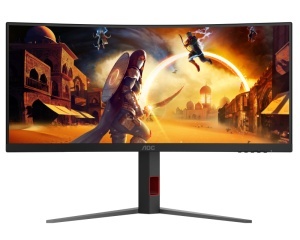 AOC 34 inča CU34G4 UWQHD 3440x1440 Fast VA 180 Hz zakrivljeni gaming monitor - Img 2