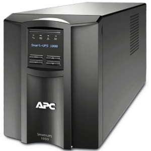 APC APC Smart-UPS 1500VA, Line Interactive, Sine Wave, Tower, 1500VA/1000W, 230V, AVR, 8x IEC C13, Battery Pack 17Ah (RBC7), SmartConnect Port + SmartSlot, Interface Ports USB and Serial (RJ45), LCD SMT1500IC