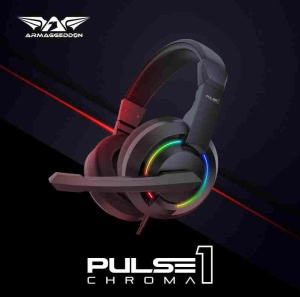 Armaggeddon PULSE 1 CHROMA Stereo Headset - Img 1