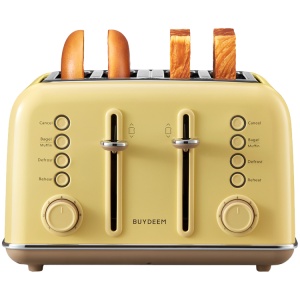 BUYDEEM 4 Slice Toaster, model DT640E, color Mellow Yellow, EU DT640E-MY/EU - Img 3