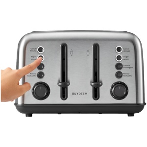 BUYDEEM 4 Slice Toaster, model DT640E, color Stainless Stell, EU DT640E-SS/EU - Img 3