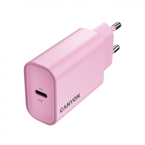 CANYON charger OnCharge 30CL Max Power 30W 1xPD EU Pink CNE-CHA30CLPK - Img 2