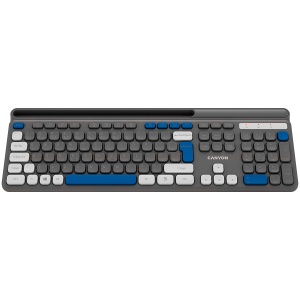 CANYON keyboard HKB-W03 EN AAA Wireless Grey CNS-HKBW03DG - Img 2