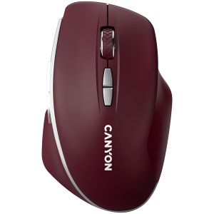 CANYON mouse MW-21 BlueLED 7buttons Wireless Burgundy Red CNS-CMSW21BR