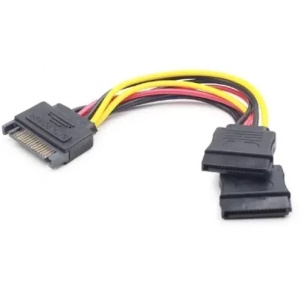 CC-SATAM2F-01 Gembird SATA power splitter cable, 0.15 m A *