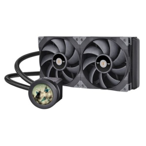 CPU Cooler Thermaltake TOUGHLIQUID Ultra 280 LCD 2.1" Black, CL-W374-PL14BL-A