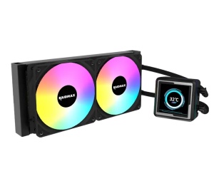 CPU hladnjak Raidmax INFINITA LM240 ARGB LCD 2.73" Black, LM240BK * - Img 2