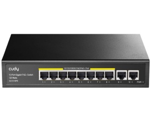 CUDY GS1010PE 10-Port Gigabit PoE+ Switch - Img 1