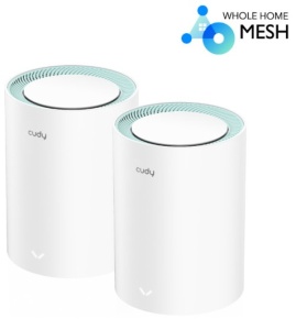 Cudy M1300 2-pack AC1200 Dual Band 2.4Ghz+5Ghz WiFi MESH, GiGABIT, 4x Antena 16MB/128DDR * - Img 3