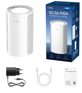 Cudy P2, 5G SA/NSA AX3000 Wi-Fi 6 Router, 2.6 Gbps DL, 2402 Mbps+ 574 Mbps - Img 3