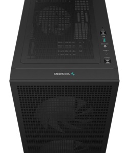 DeepCool CH360 DIGITAL mATX Kuciste,Dual Status Display, 2xLED 140mm +1x120mm, Staklena strana,USB-C - Img 7