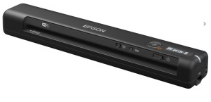 Epson Scanner WorkForce ES-60W, Portable, A4, 4 s/page, WiFi, USB, Baterija B11B253401
