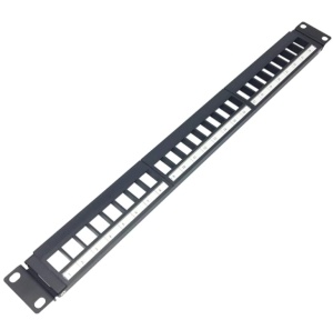 ExeLink Patch Panel cat6 24P 19 1U bez modula, sa uzemljenjem