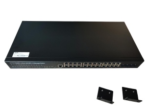 Exelink SGX3528-V2 switch za Rack sa 24x10/100/1000 Base-T, 4x1G/10GE Base-X SFP+ porta - Img 3