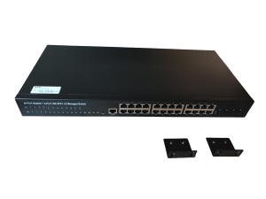 Exelink SGX3728-V2 upravljivi switch za Rack 24x10/100/1000 Base-T,4x1G/10 GE Base-X SFP+ porta L3 - Img 3