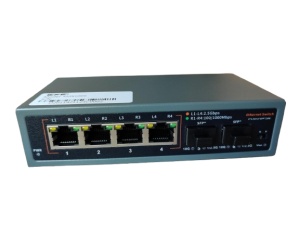ExeLink SMX1006 switch 4x1/2.5G Base-T;2x1G/10 GE Base-X SFP+ porta - Img 2