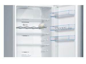 Frižider BOSCH KGN39VLEB/Serija 4/samostojeci/kombinovani/No Frost/E/368L/203x60x66cm/inox - Img 5