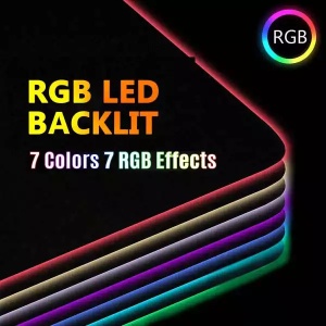Gaming podloga Zeus ES-80CM RGB 800 x 300 x 4mm - Img 2