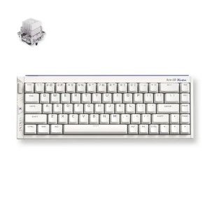 Gaming tastatura MCHOSE Ace 68 Turbo Full Metal/Nova White/Mount Tai Magnetic switch GT/16M ARGB