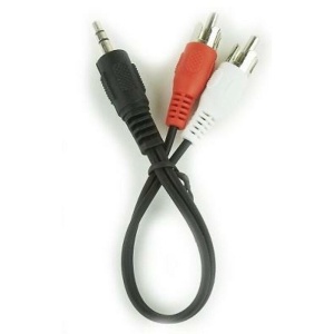 Gembird 3.5 mm stereo to RCA plug cable, 1.5 m CCA-458