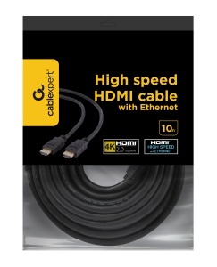 Gembird MONITOR Cable, HDMI/HDMI M/M, 10m, Gold plated CC-HDMI4-10M