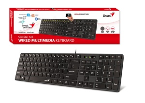 Genius SlimStar 126,USB, BLK, US - Img 3