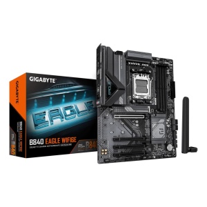 Gigabyte AM5, AMD B840 Chipset, 4x DDR5, X3D Turbo Mode B840 EAGLE WF6E *