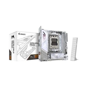 Gigabyte AM5, AMD X870, 2x DDR5 AMD EXPO, 2x M.2 slots, including 1x PCIe 5.0 x4, 2.5GbE LAN X870I AORUS PRO ICE