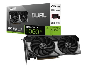 Graficka karta ASUS DUAL RTX 5060 TI NVD/16GB/GDDR7/128bit/crna - Img 2