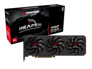 Graficka karta POWERCOLOR RX 9070 XT 16G-A Reaper AMD/16GB/GDDR6/256bit/crna